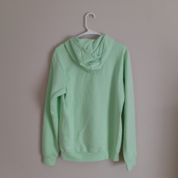 NWT Mens Light Green Adidas Hoodie - Picture 2 of 5